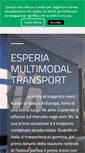 Mobile Screenshot of esperiagroup.it